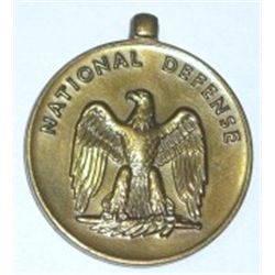 NATIONAL DEFENSE COIN PENDENT *RARE-HARD TO FIND*!! COIN PENDENT CAME OUT OF SAFE BOX!!