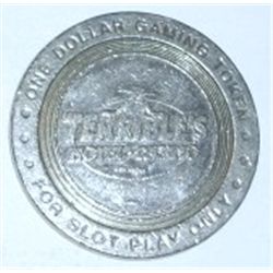 TERRIBLES HOTEL $1 CASINO COIN *RARE NICE EARLY COIN* COIN CAME OUT OF SAFE BOX!!