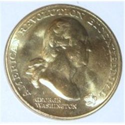 AMERICAN REVOLUTION BICENTENNIAL GEORGE WASHINGTON COIN *RARE MINT STATE+ MS+ HIGH GRADE*!!