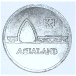ASIALAND ORIENT COIN *NICE HARD TO FIND*!! COIN CAME OUT OF SAFE BOX!!