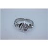 Image 1 : 15.5 CTW CZ RING .925 STERLING SILVER