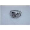 Image 1 : 15.0 CTW CZ RING .925 STERLING SILVER