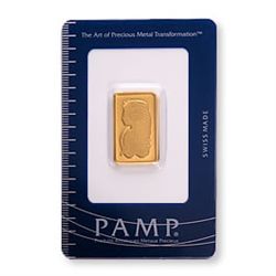 Gold Bars: Pamp Suisse 10 Gram Gold Bar