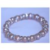 Image 1 : 84.40 CTW PEACH PEARL AND CZ BRACELET