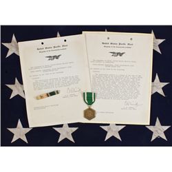 ADMIRAL NIMITZ COMMENDS A GALLANT SUBMARINER