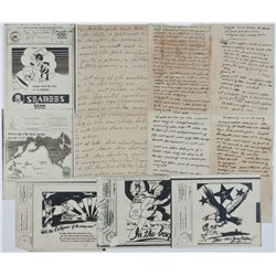 WORLD WAR II SAILOR'S LETTER FROM JAPAN