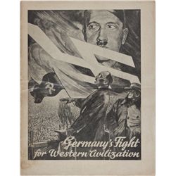 "GERMANY'S FIGHT FOR WESTERN CIVILIZATION"