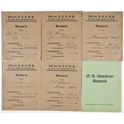 IDENTIFICATION CARDS OF S.A. STORMTROOPERS