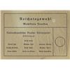 Image 1 : ADOLF HITLER 1933 ELECTION BALLOT