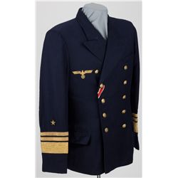 TUNIC OF VICE ADMIRAL ERNST SCHIRLITZ, THE "SAVIOR" OF LA ROCHELLE