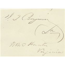 CONFEDERATE CABINET AND POLITICIANS