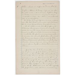 EYEWITNESS ACCOUNTS OF ACTION BY WILLIAM QUANTRILL AND "BLOODY BILL" ANDERSON - BY ONE OF QUANTRILL'