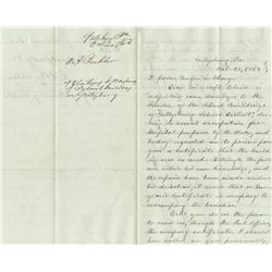 COMPENSATION FOR A GETTYSBURG SCHOOL BUILDING USED AS A HOSPITAL