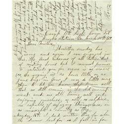 AN ORDERLY SERGEANT COMMANDS BLAKEMAN'S COMPANY