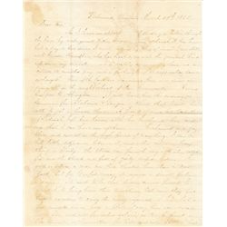 A RECENTLY RELEASED CONFEDERATE P.O.W. DESCRIBES RICHMOND JUST PRIOR TO ITS EVACUATION IN 1865.