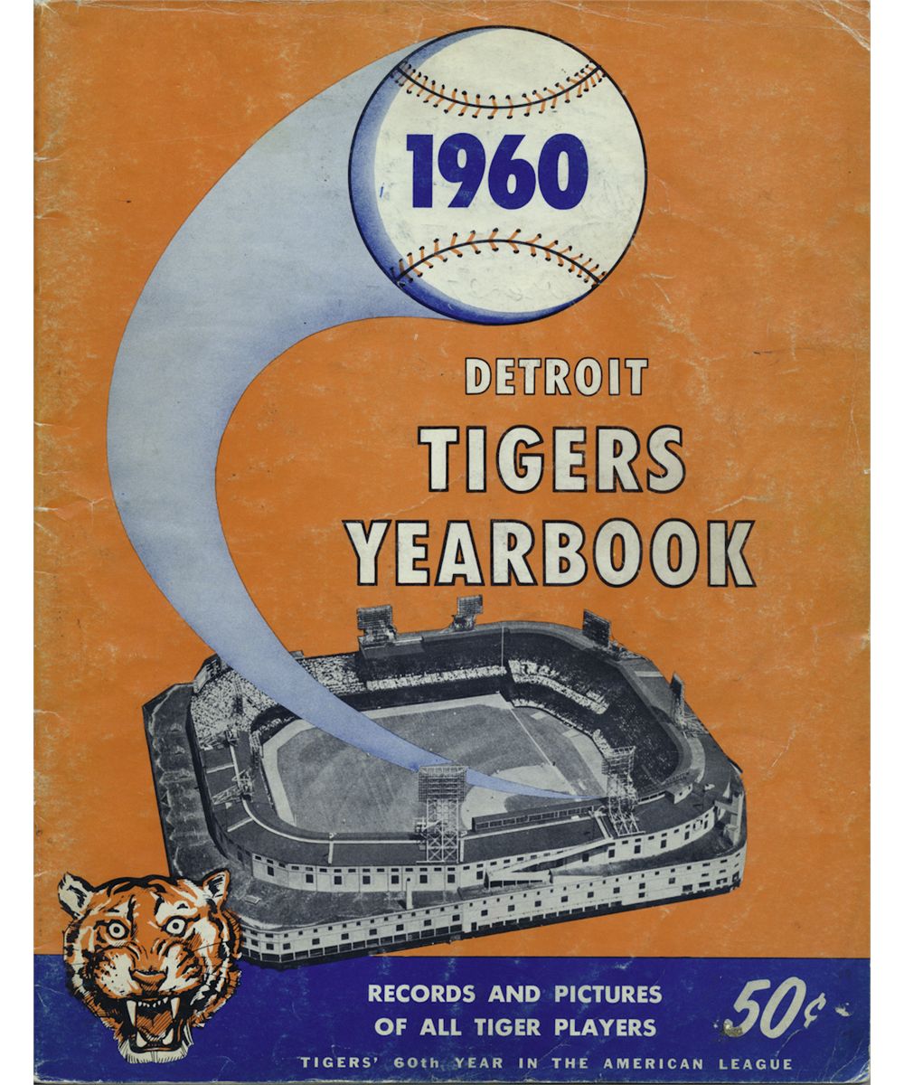 1960 DETROIT TIGERS YEARBOOK, SIGNED