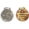 Image 2 : Collection of 2 antique watch fobs includes