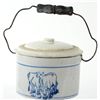 Image 2 : Butter Crock with bale, front marked "Butter"