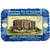 Image 1 : Fraternal Life & Accident Insurance tin litho tip