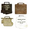 Image 2 : Collection of 4 Caterpillar watch fobs