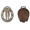 Image 2 : Collection of 2 early advertising watch fobs