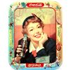 Image 1 : Coca Cola serving tray C. 1950's Menu Girl
