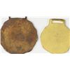 Image 2 : Collection of 2 antique watch fobs includes