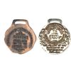 Image 2 : Collection of 2 antique adv watch fobs includes