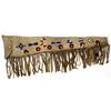 Image 1 : Contemporary beaded on tanned leather