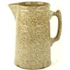 Image 1 : Antique unmarked Red Wing brown spongeware pitcher