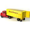 Image 1 : Vintage Structo Transport press tin tractor and