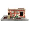 Image 1 : Early toy Service Station unmaked the base 23"