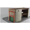 Image 3 : Early toy Service Station unmaked the base 23"