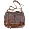 Image 1 : US leather dispatch bag with leather shoulder