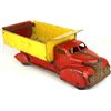 Image 1 : C. 1940's press tin toy dump truck