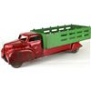 Image 1 : C. 1940's press tin toy truck 20" long