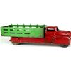 Image 2 : C. 1940's press tin toy truck 20" long