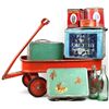 Image 1 : Collection of 6 includes vintage toy wagon