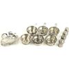 Image 1 : Collection of 11 pieces of sterling silver