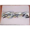Image 1 : Joyce Rezendes, Silver Waves, Signed Painting