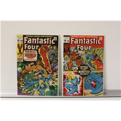 FANTASTIC FOUR #100, 106 (HIGH GRADE AVERAGE)