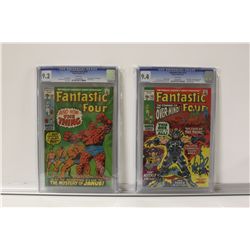 FANTASTIC FOUR CGC GRADED COPIES #107 - CGC 9.2