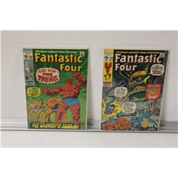 FANTASTIC FOUR #107, 108 (HIGH GRADE) GLOSSY,