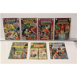 JUSTICE LEAGUE SILVER AGE GROUP LOT #29 (1964),