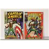 Image 1 : CAPTAIN AMERICA FALCON LOT:  #117 - 118 (1969),