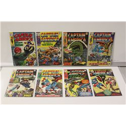 CAPTAIN AMERICA SILVER/EARLY BRONZE AGE LOT:
