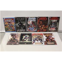 CAPTAIN AMERICA TRADE PAPERBACK LOT