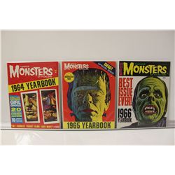 FAMOUS MONSTERS OF FILMLAND 1960'S YEARBOOKS