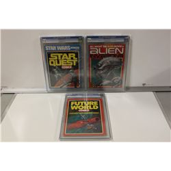 WARREN CGC SCI-FI *HIGHEST GRADED* LOT. STAR