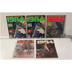 WARREN 1984/1994 MAGAZINE GROUP LOT. 14 ISSUES OF